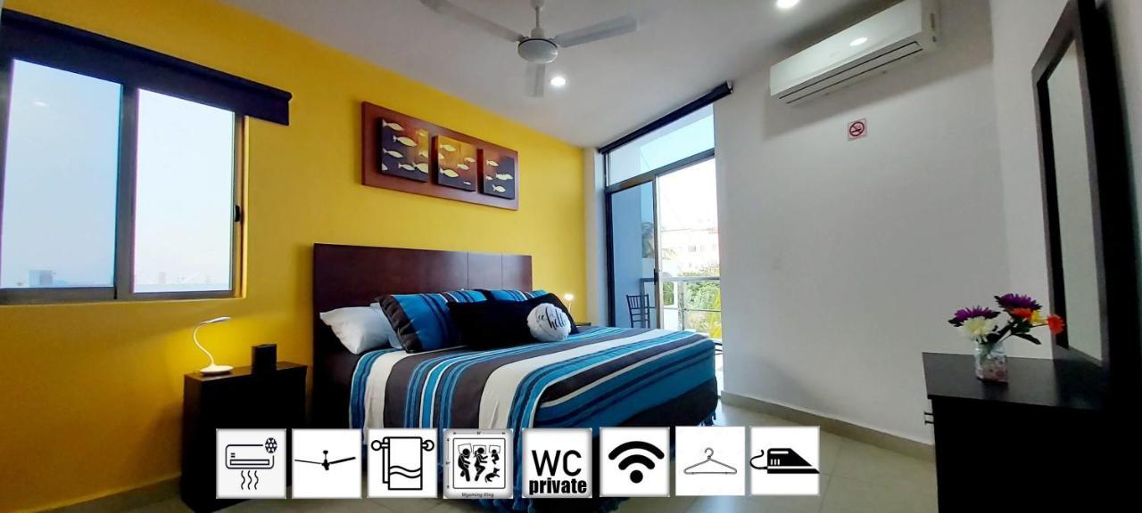Sunset Isla Mujeres Aparthotel Ngoại thất bức ảnh